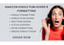 amazon kindle cover, self publishing epub formatting conversion  a plus content